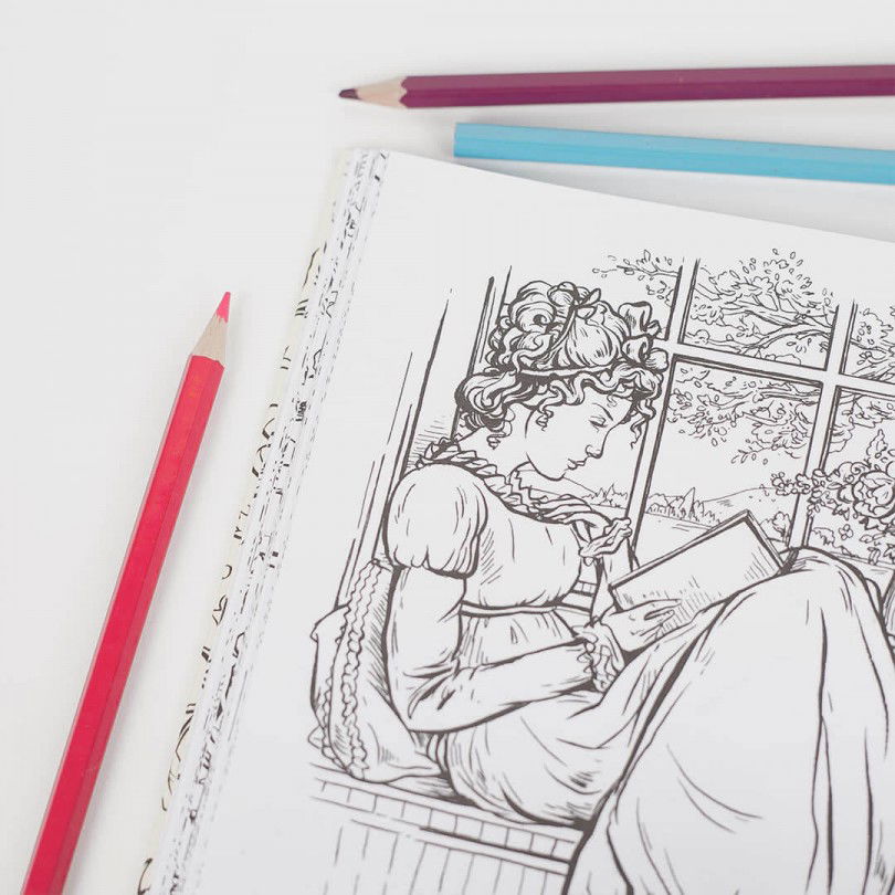 Color Me Jane · A Jane Austen Coloring Adult Book (Penguin English Library)