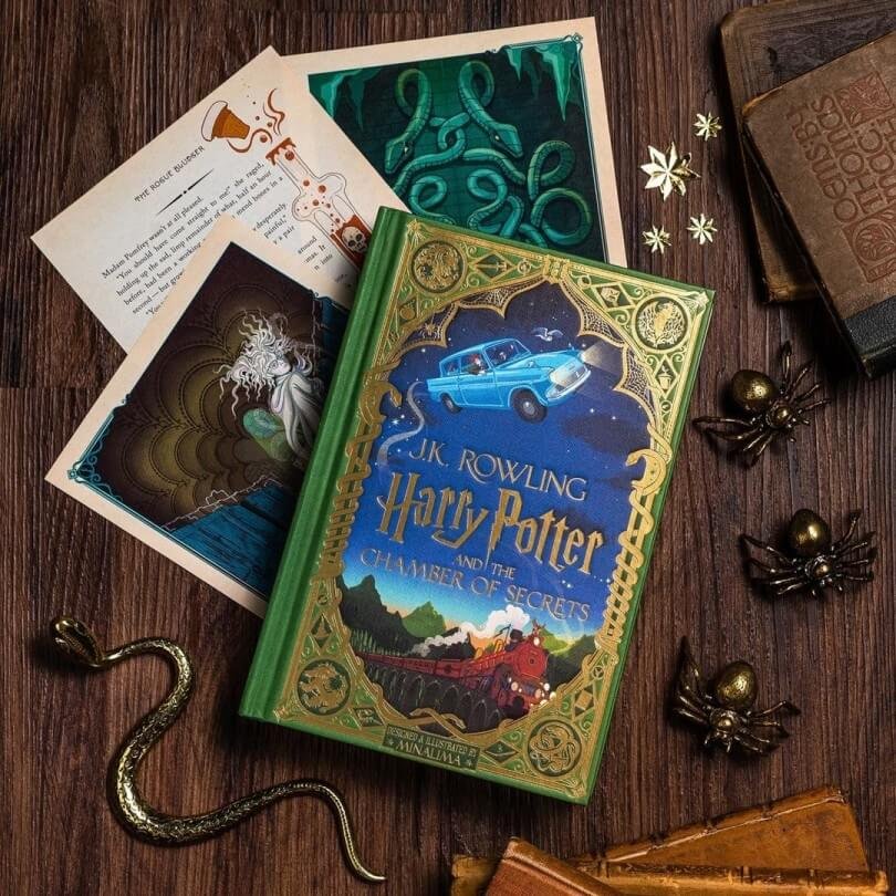 Harry Potter and the Chamber of Secrets · J.K. Rowling (MinaLima) (English)