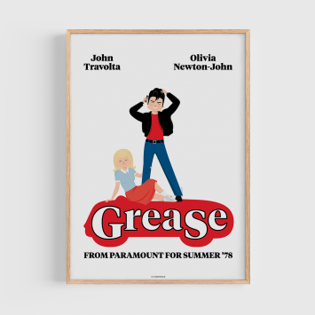Póster · Grease