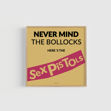 Lámina · Never Mind the Bollocks, Here's the Sex Pistols