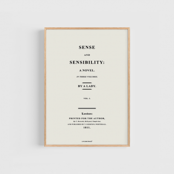 Lámina · Sense and Sensibility