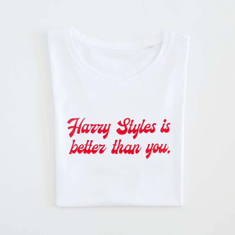 Camiseta · Harry Styles is better than you