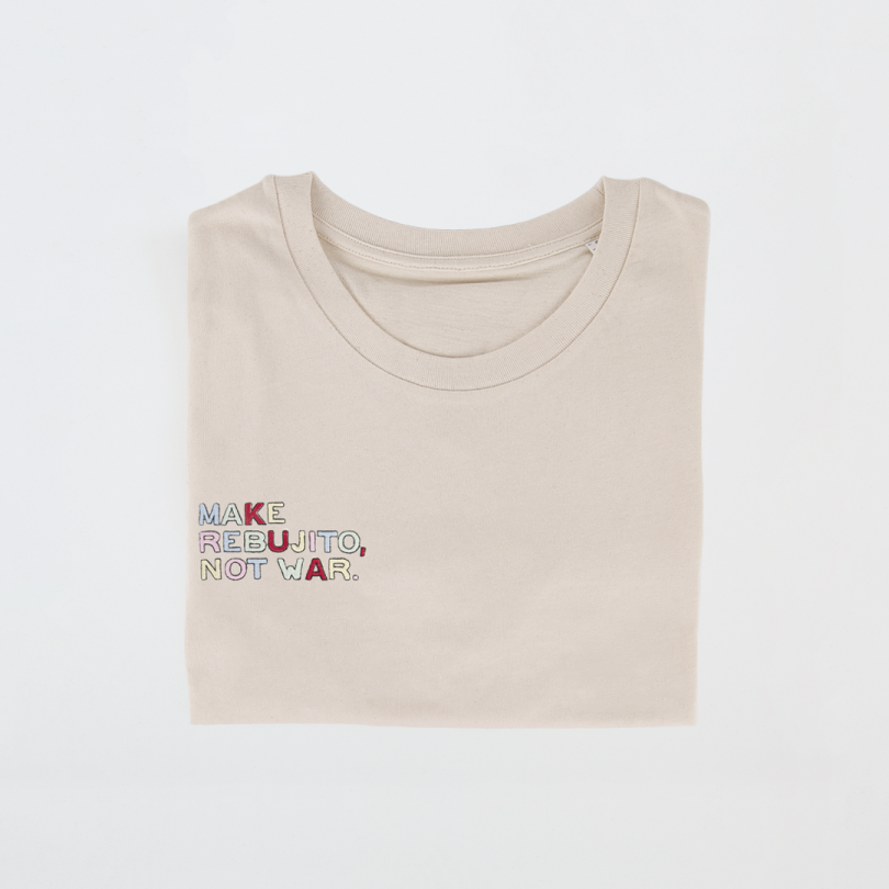 Camiseta · Make rebujito, not war