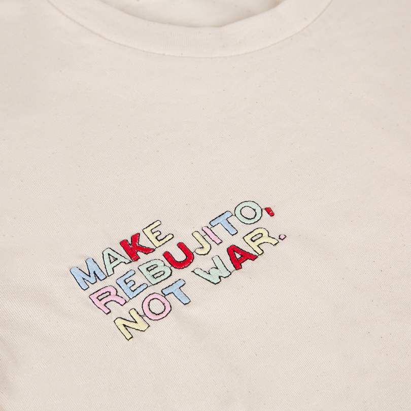 Camiseta · Make rebujito, not war