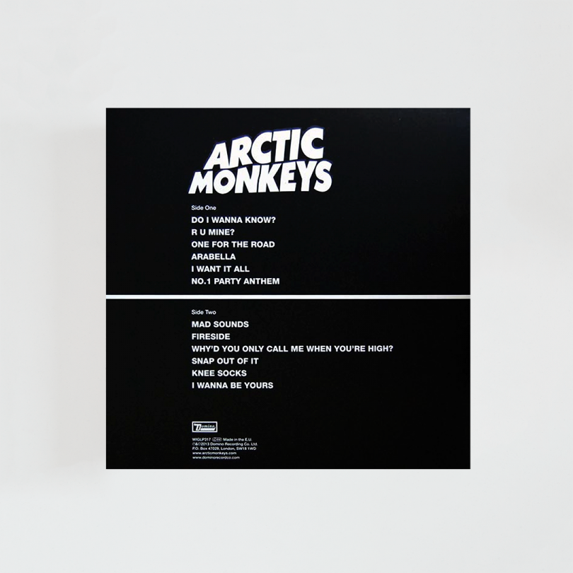 AM · Arctic Monkeys