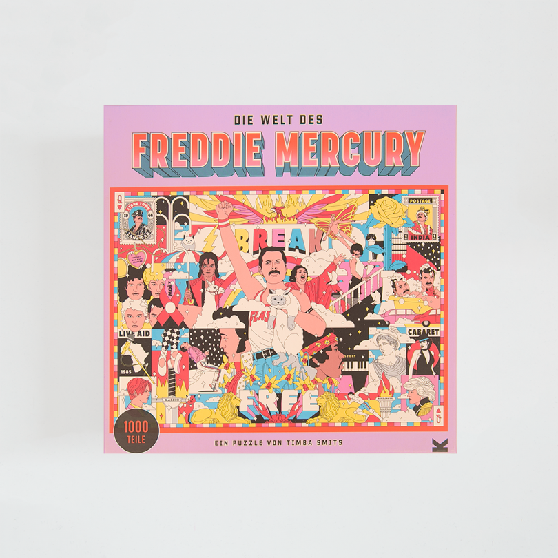The World of Freddie Mercury · A Jigsaw Puzzle