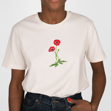Camiseta · Red Poppy