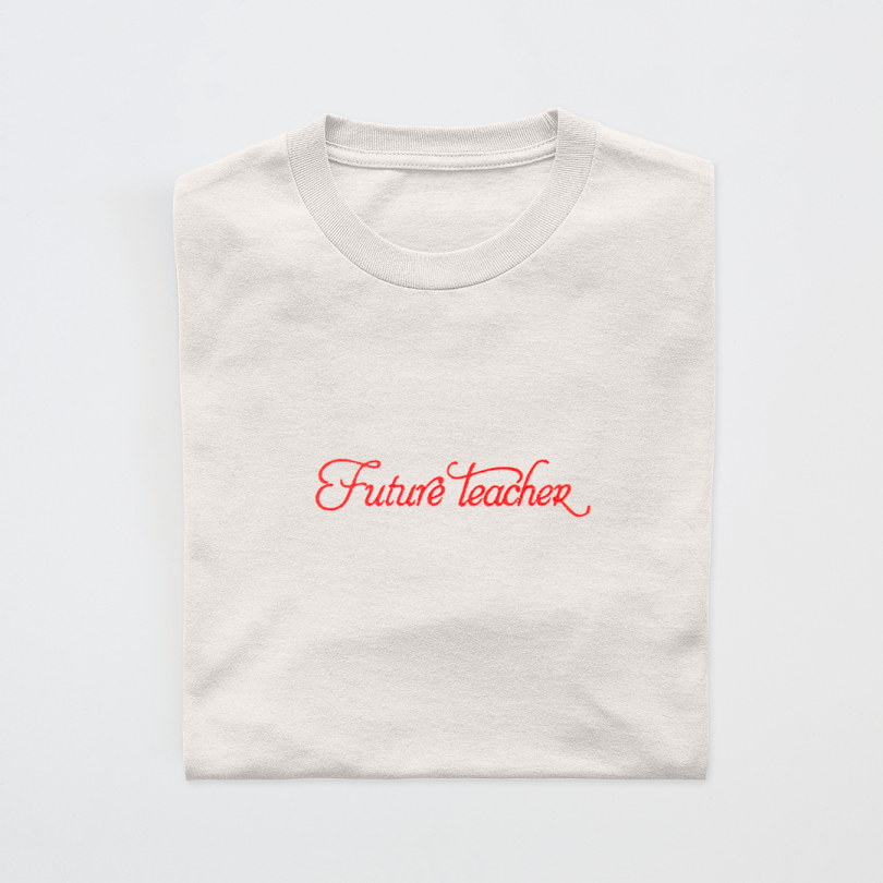 Camiseta · Future teacher