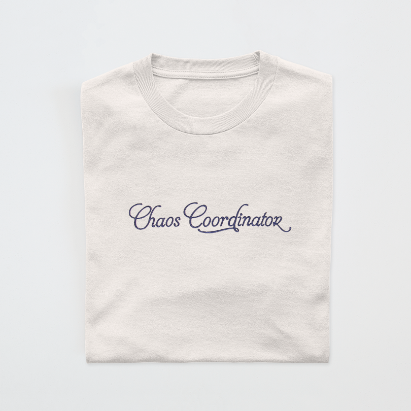 Camiseta · Chaos coordinator