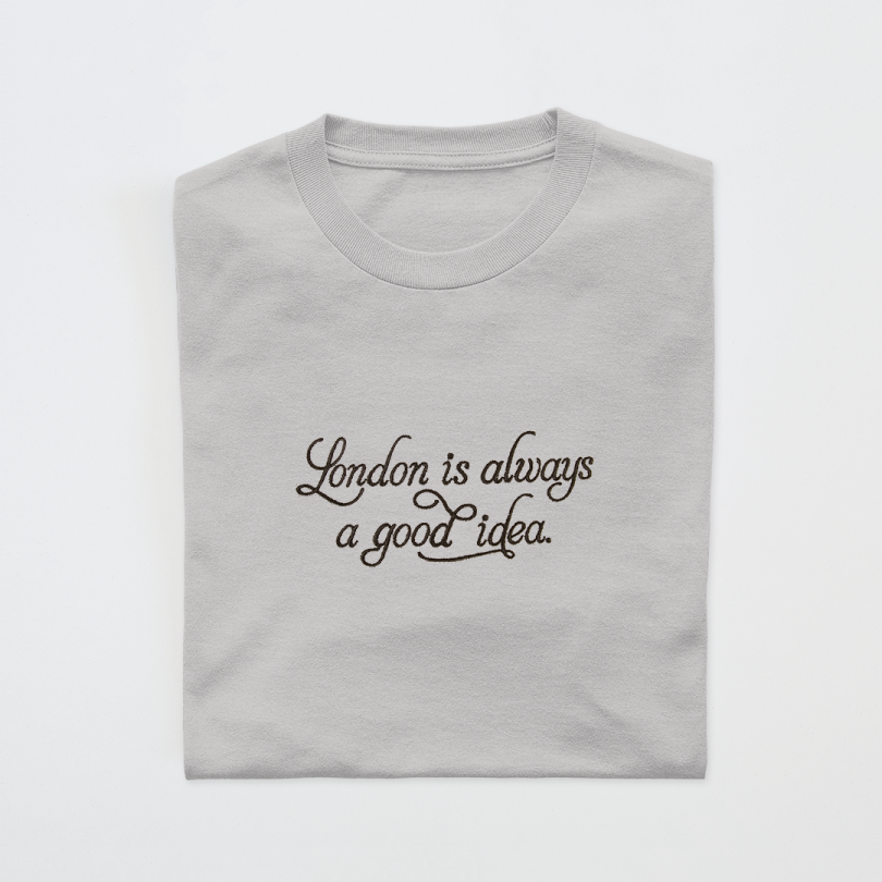 Camiseta · London is always a good idea
