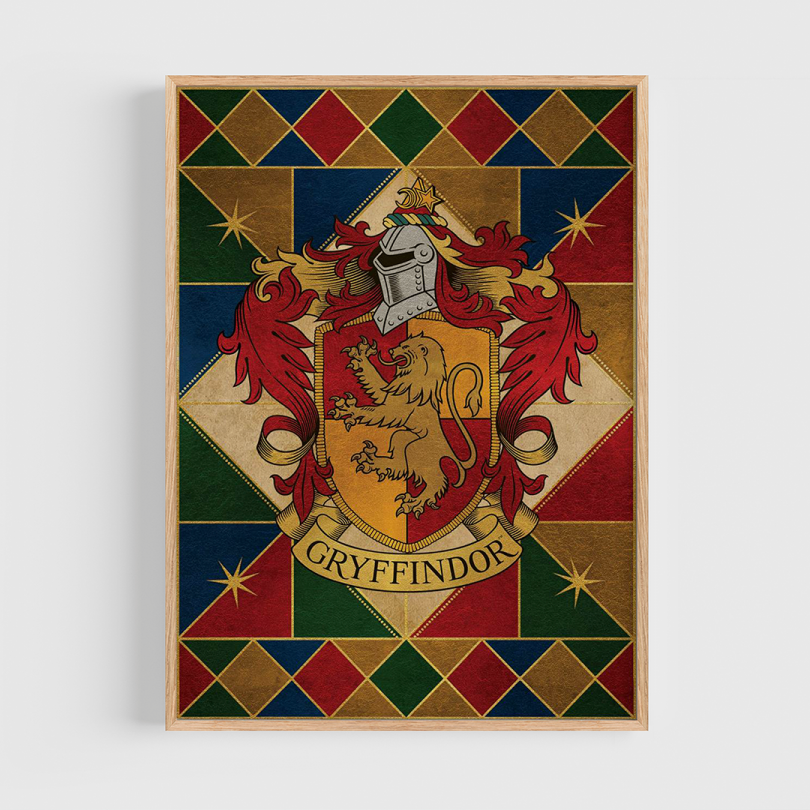 Póster · Gryffindor House Crest
