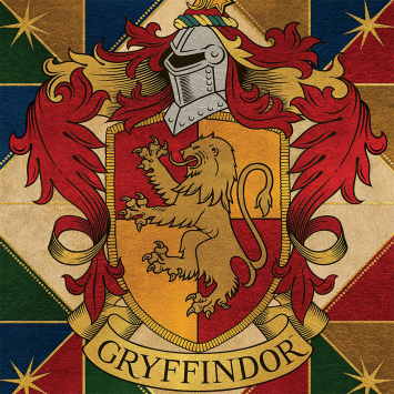 Póster · Gryffindor House Crest