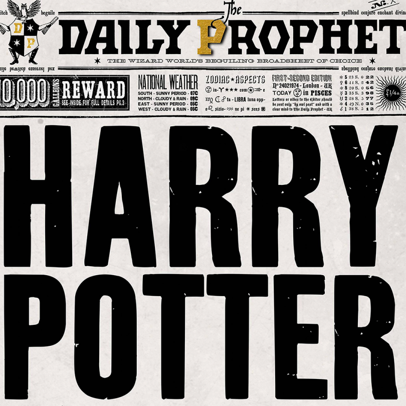 Póster · Harry Potter Undesirable No. 1
