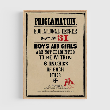 Póster · Proclamation No.31