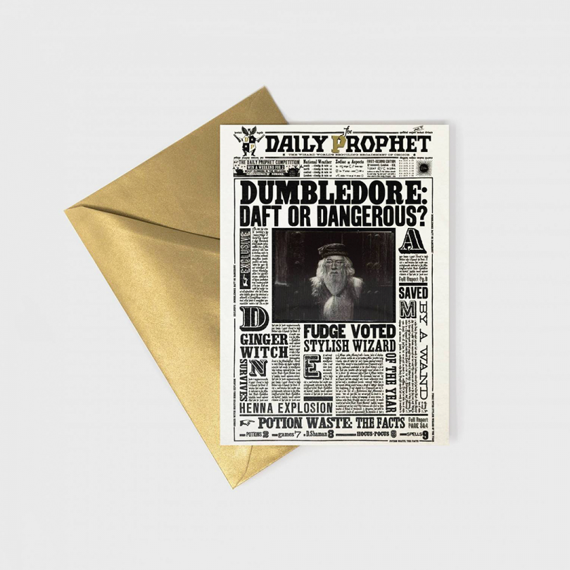Notecard · Dumbledore: Daft or Dangerous?