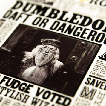 Notecard · Dumbledore: Daft or Dangerous?