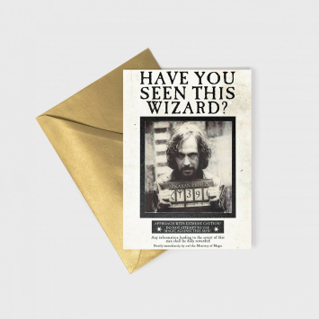 Notecard · Have You Seen This Wizard?