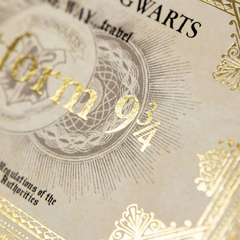 Notecard · Hogwarts Express Ticket