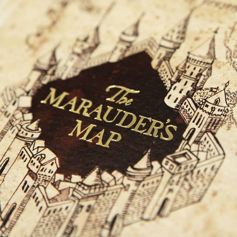 Notecard · The Marauder's Map