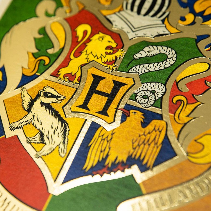 Notecard · Hogwarts Crest