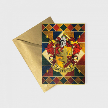 Notecard · Gryffindor House Crest
