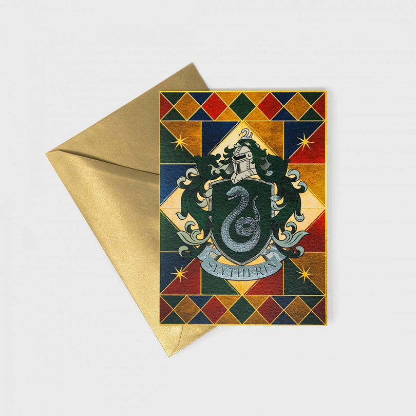 Notecard · Slytherin House Crest