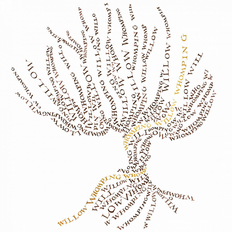 Notecard · The Whomping Willow from The Marauder's Map