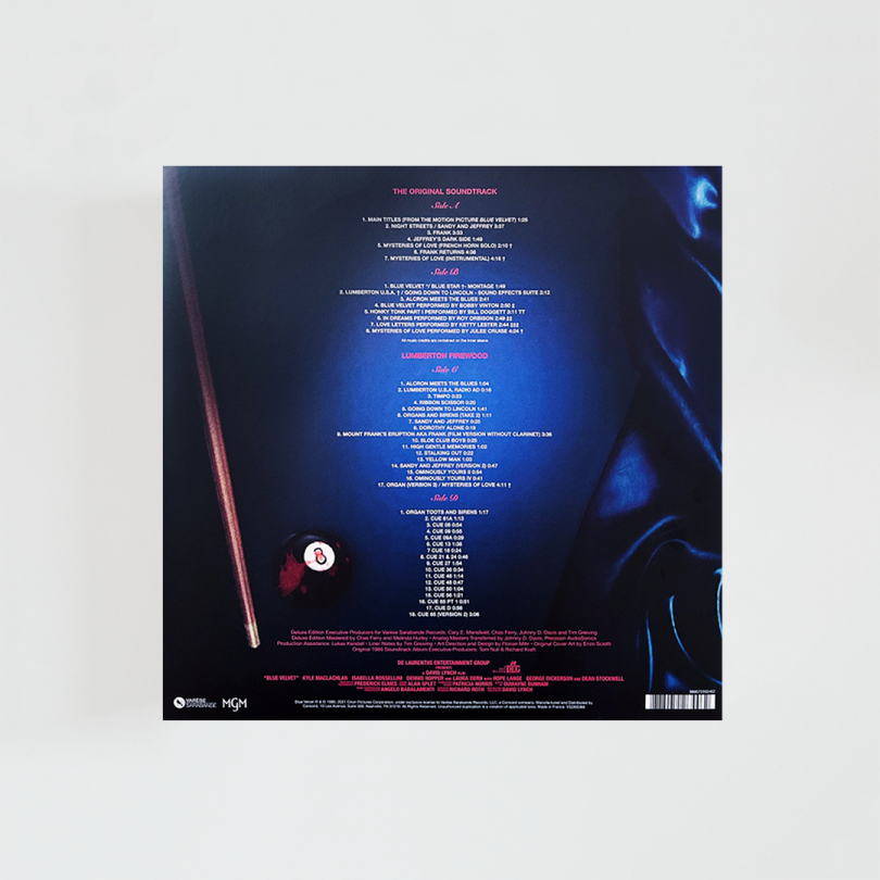 Blue Velvet (Original Motion Picture Soundtrack Deluxe Edition) · Angelo Badalamenti
