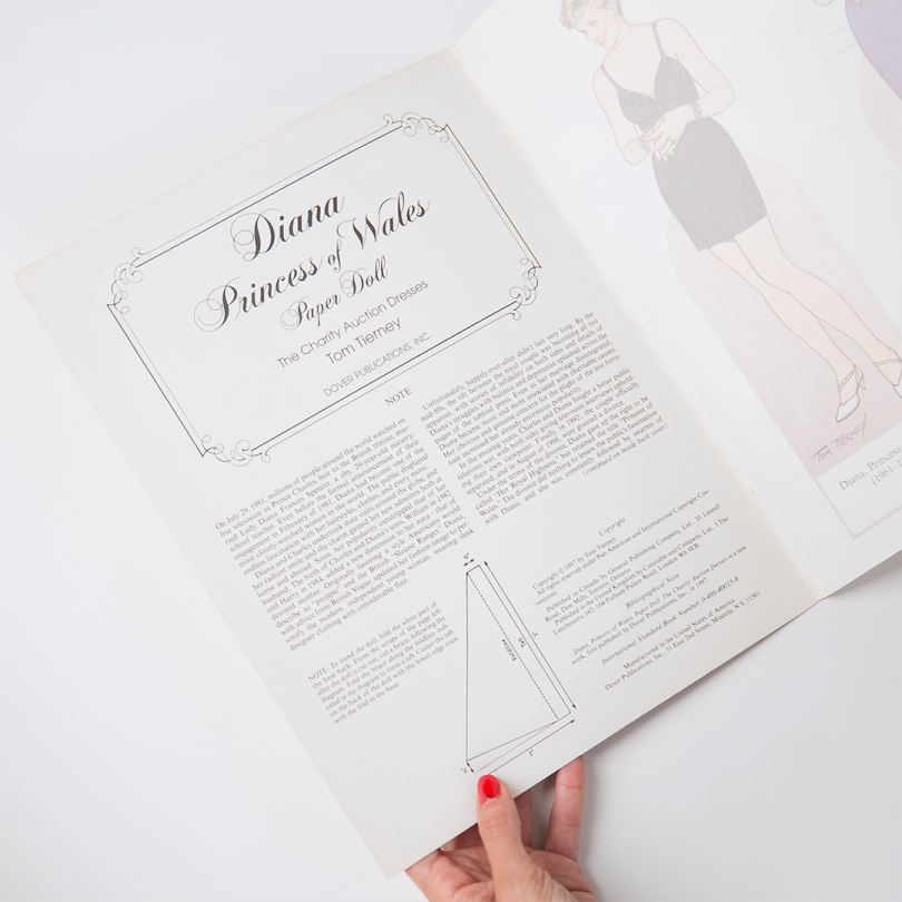 Libro · Paper Doll Diana Princess of Wales