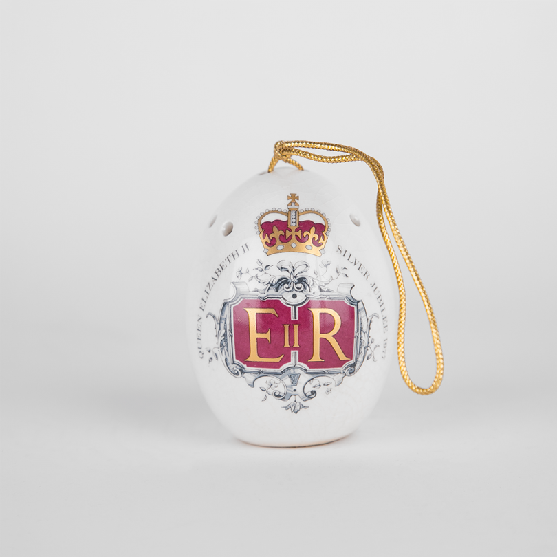 Bola decorativa · Queen Elizabeth II Silver Jubilee (1952-1977)