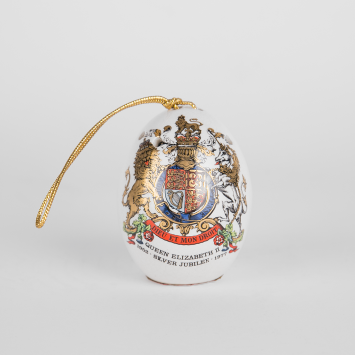 Bola decorativa · Queen Elizabeth II Silver Jubilee (1952-1977)