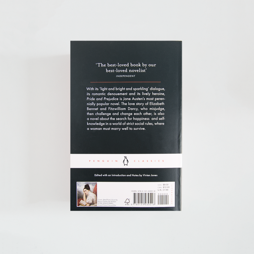 Pride and Prejudice · Jane Austen (Penguin Black Classics)