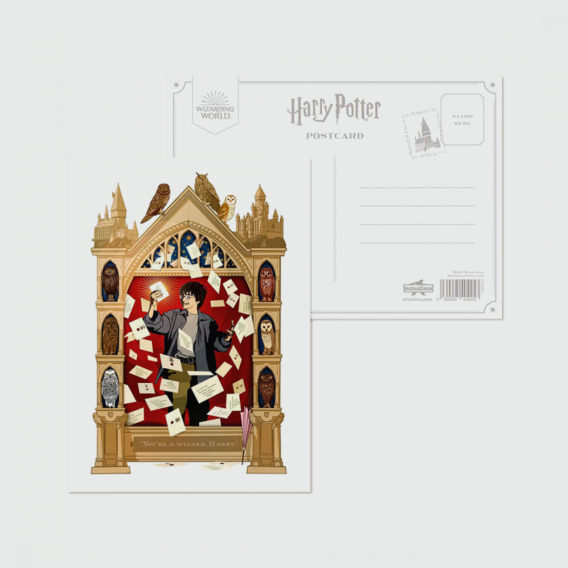 Postcard · You're a wizard, Harry