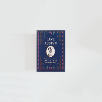 Jane Austen · A literary card game: 52 illustrated cards with games and trivia (Pyramid)