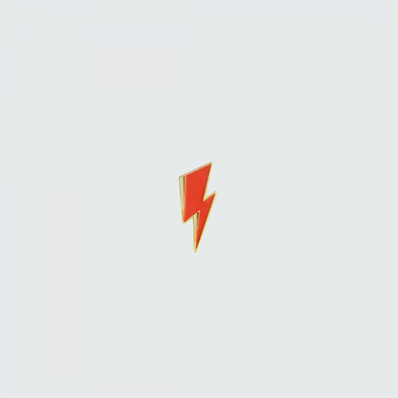 Pin · Bowie's Lightning