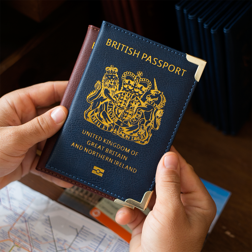 Funda de pasaporte · British Passport