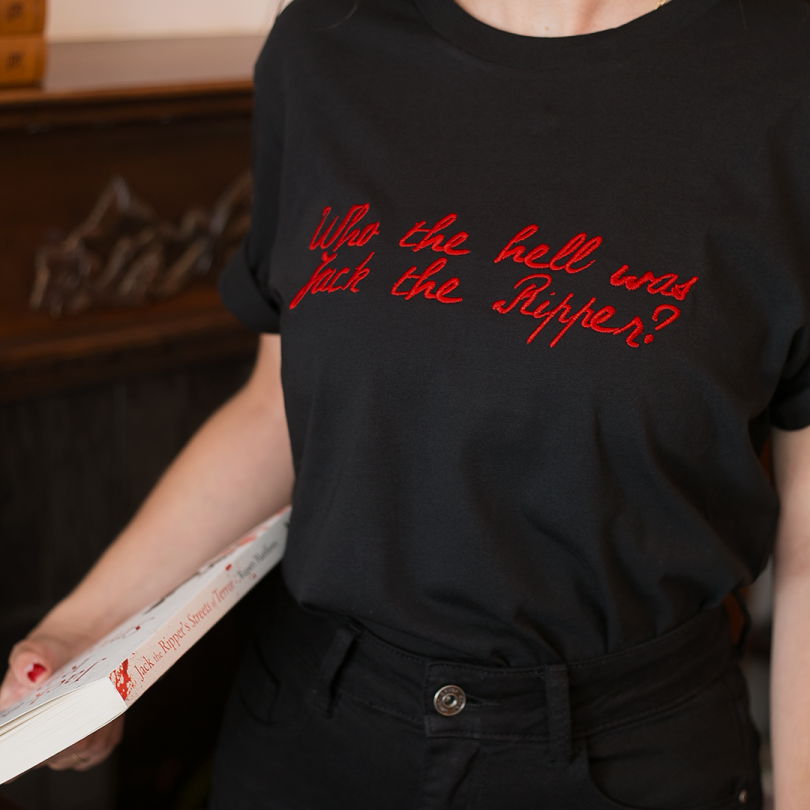 Camiseta · Who the hell was Jack the Ripper?