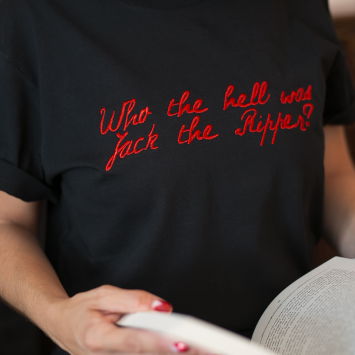 Camiseta · Who the hell was Jack the Ripper?