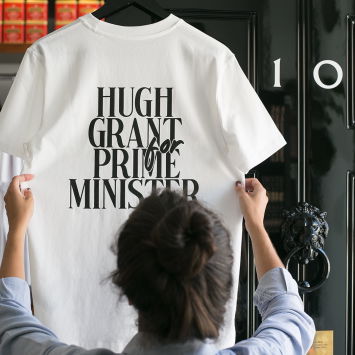 Camiseta · Hugh Grant for Prime Minister