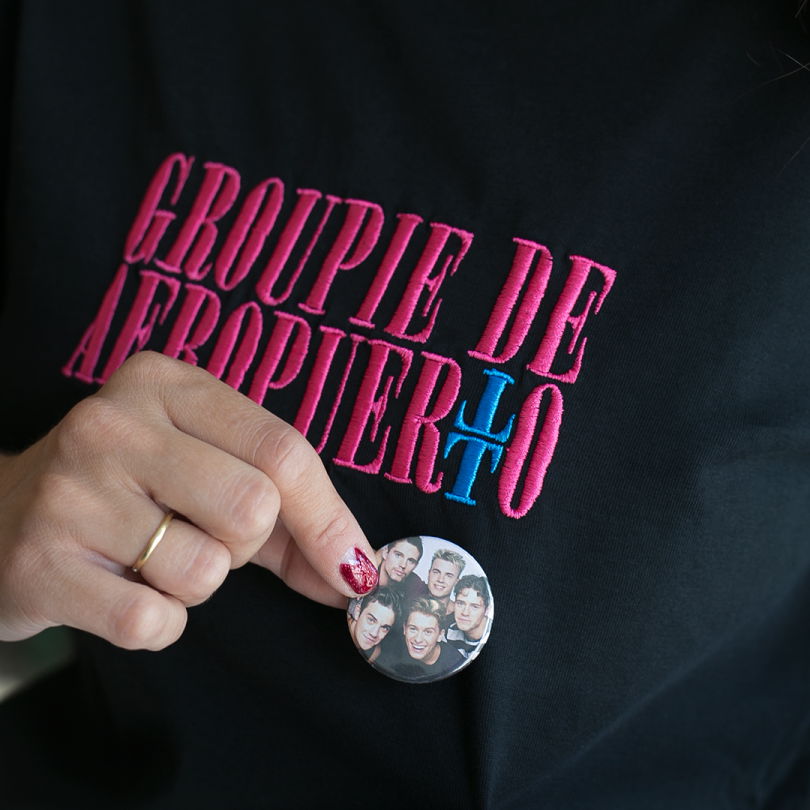 Camiseta · Groupie de aeropuerto