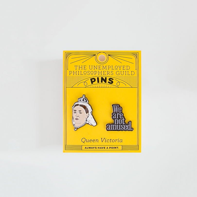 Pins · Queen Victoria (Unemployed Philosophers Guild)