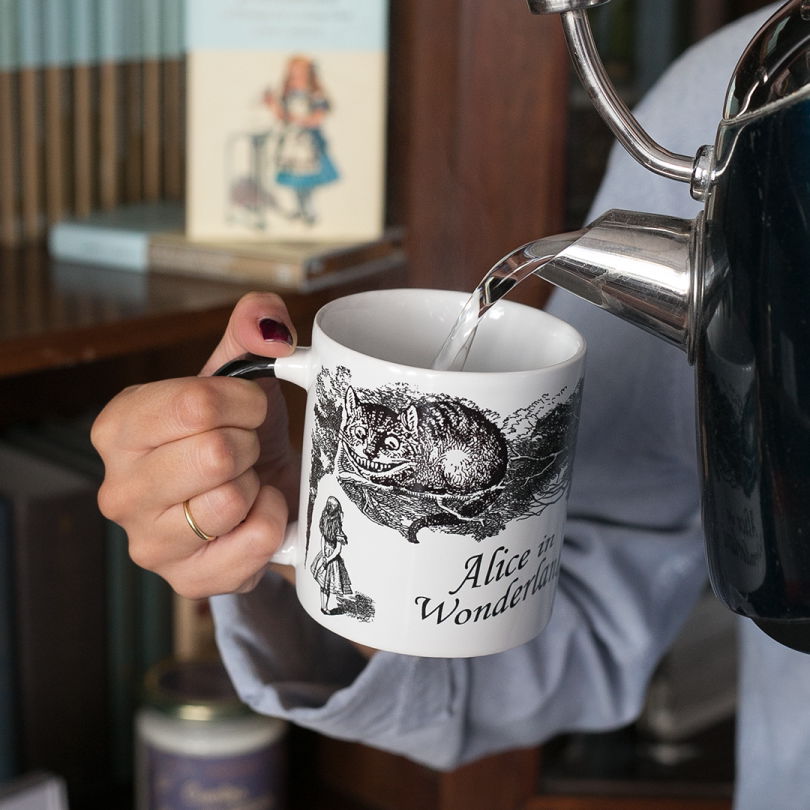 Taza · The Disappearing Cheshire Cat Mug (The Unemployed Philosophers Guild)