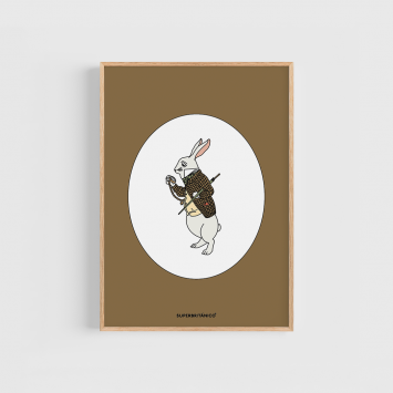 Lámina · The White Rabbit