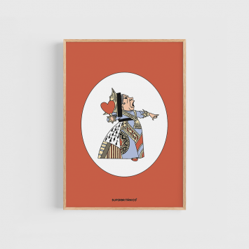 Lámina · Queen of Hearts